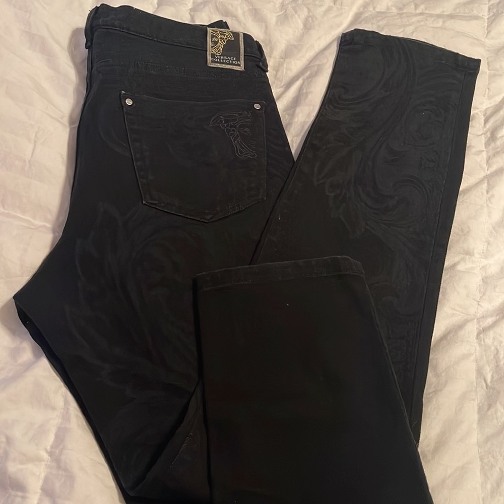 Versace collection Medusa print slim